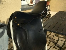 selle mixte 16,5pouces noire cuir 