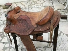 Belle SELLE WESTERN  en cuir - Horse Saddle Leather